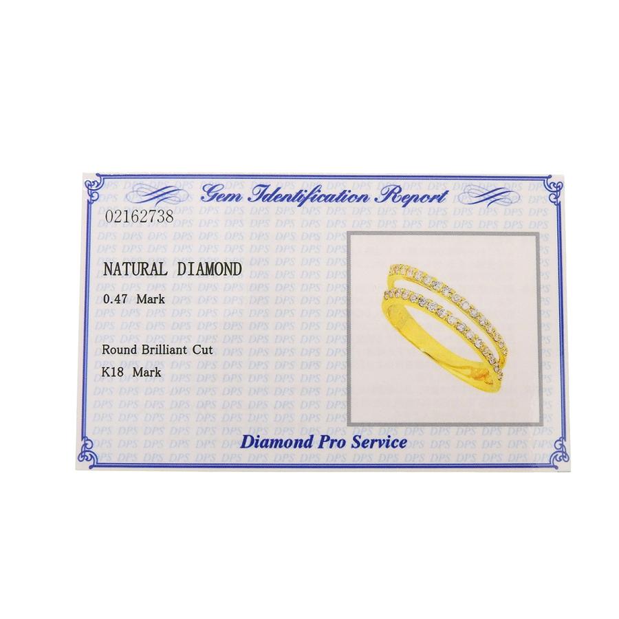 D0.47 ダイヤモンド リング イエローゴールド K18YG 4.0g 指輪 アクセサリー ジュエリー 13(53)号 ゴールド金 40802170488【アラモード】 |  | 05