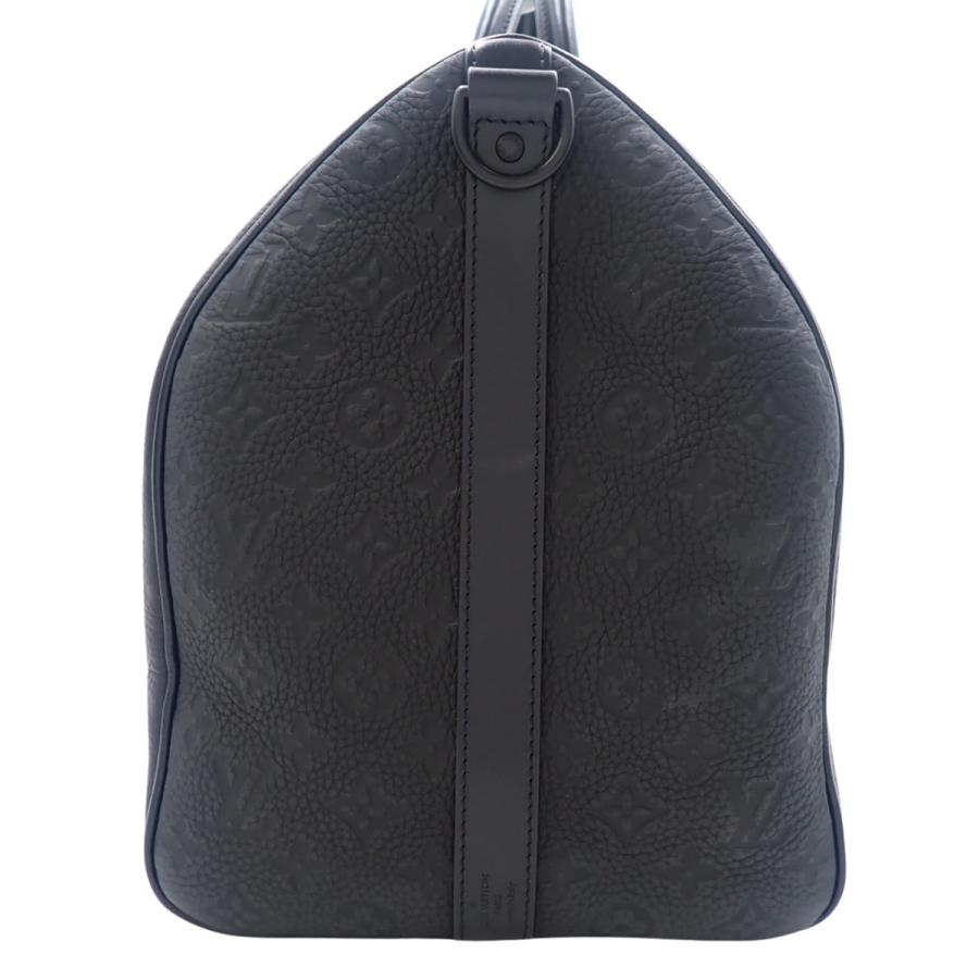 LOUIS VUITTON(ルイ・ヴィトン) モノグラム・アンプラント キーポル･バンドリエール50 ボストンバッグ 2WAY ショルダー 肩掛け トラベル モノグラムアンプラント ブラック黒 ブラック金具 M59025 メンズ 40802170761【中古】【アラモード】 LOUIS VUITTON（ルイ・ヴィトン） モノグラム・アンプラント キーポル