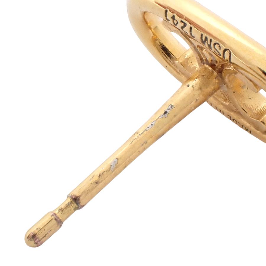 マイヨン トリオンフ　スタッズ ゴールド ピアス CELINE - 【K18】セリーヌ マイヨン トリオンフ スタッズ イエロー