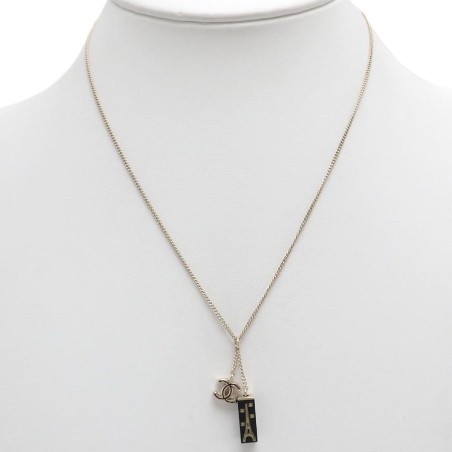 Chanel シャネル ccマーク　ココマーク エッフェル塔 ネックレス CHANEL（シャネル） ココマーク エッフェル塔 ネックレス GP