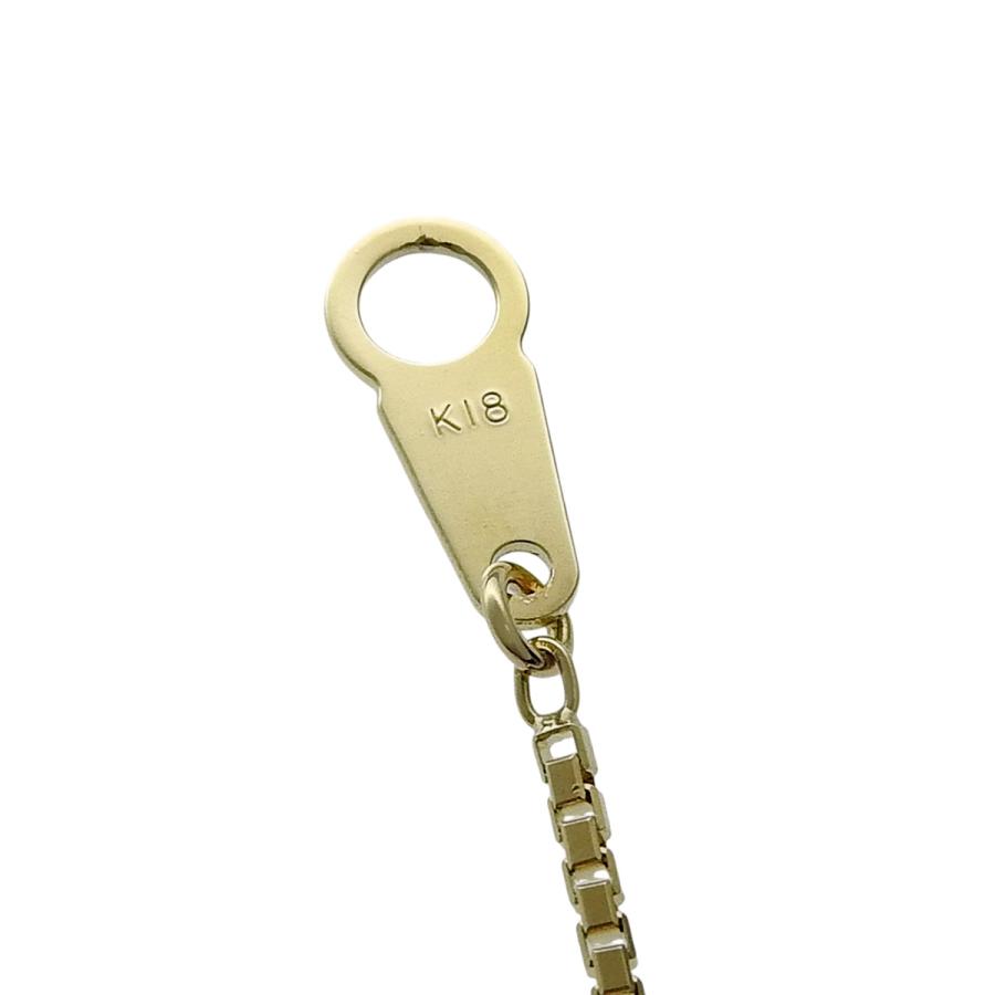 D1.10 フラワーダイヤモンドネックレス イエローゴールド K18YG 8.0g レディース 40802170919【中古】【アラモード】_4