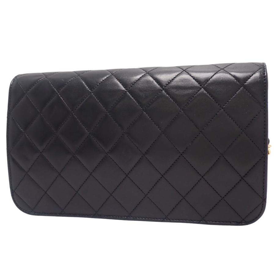 CHANEL(シャネル) マトラッセ ココマーク チェーンショルダーバッグ ショルダーバッグ 肩掛け フルフラップ マトラッセ23 ラムスキン ブラック黒 ゴールド金具 A03668 レディース 40802171155【中古】【アラモード】 CHANEL（シャネル） マトラッセ ココマーク チェーンショルダーバッグ