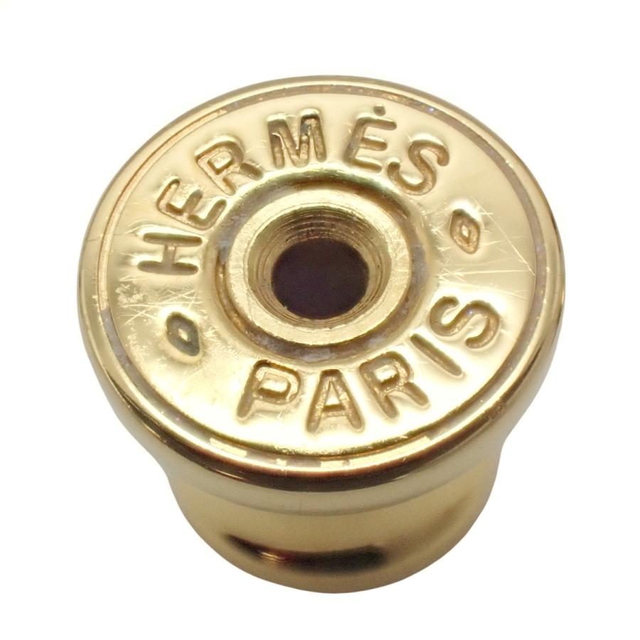 HERMES（エルメス） ミニ ポップアッシュ ピアス メタル(GP) ピアス H