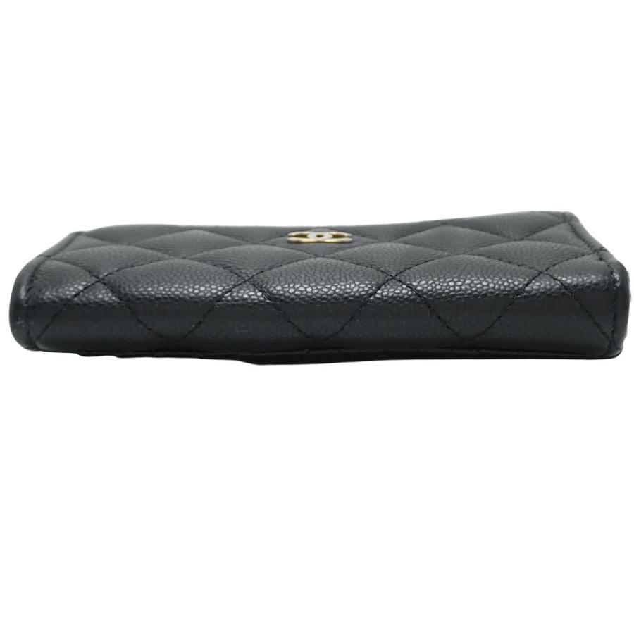 シャネル フラグメントケース キャビアスキン マトラッセ ココマークCHANEL マトラッセ 新古品 シャネル CHANEL ココマーク キャビアスキン