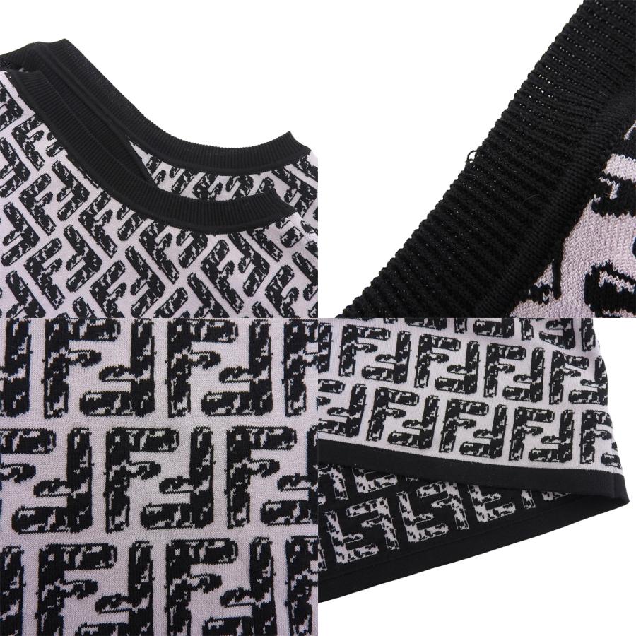 FENDI（フェンディ） ニットミニワンピース 2020年 ズッカ柄