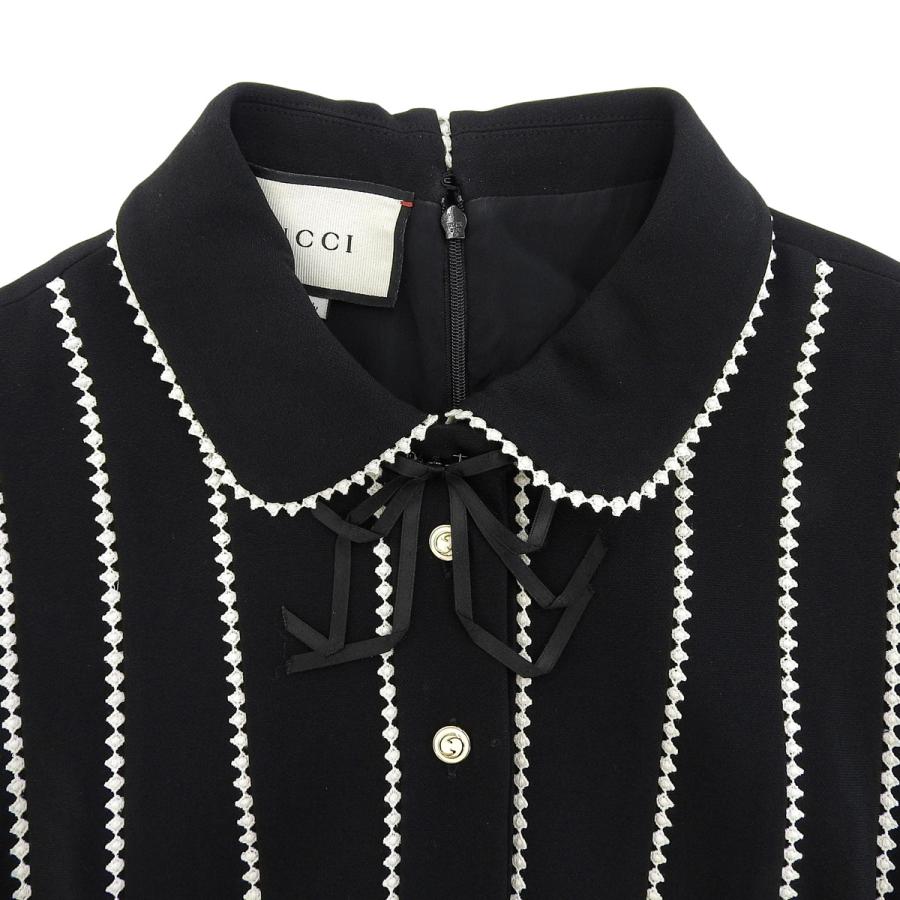 グッチ　襟付き ミニワンピース GUCCI（グッチ） 半袖襟付きワンピース ワンピース アパレル S
