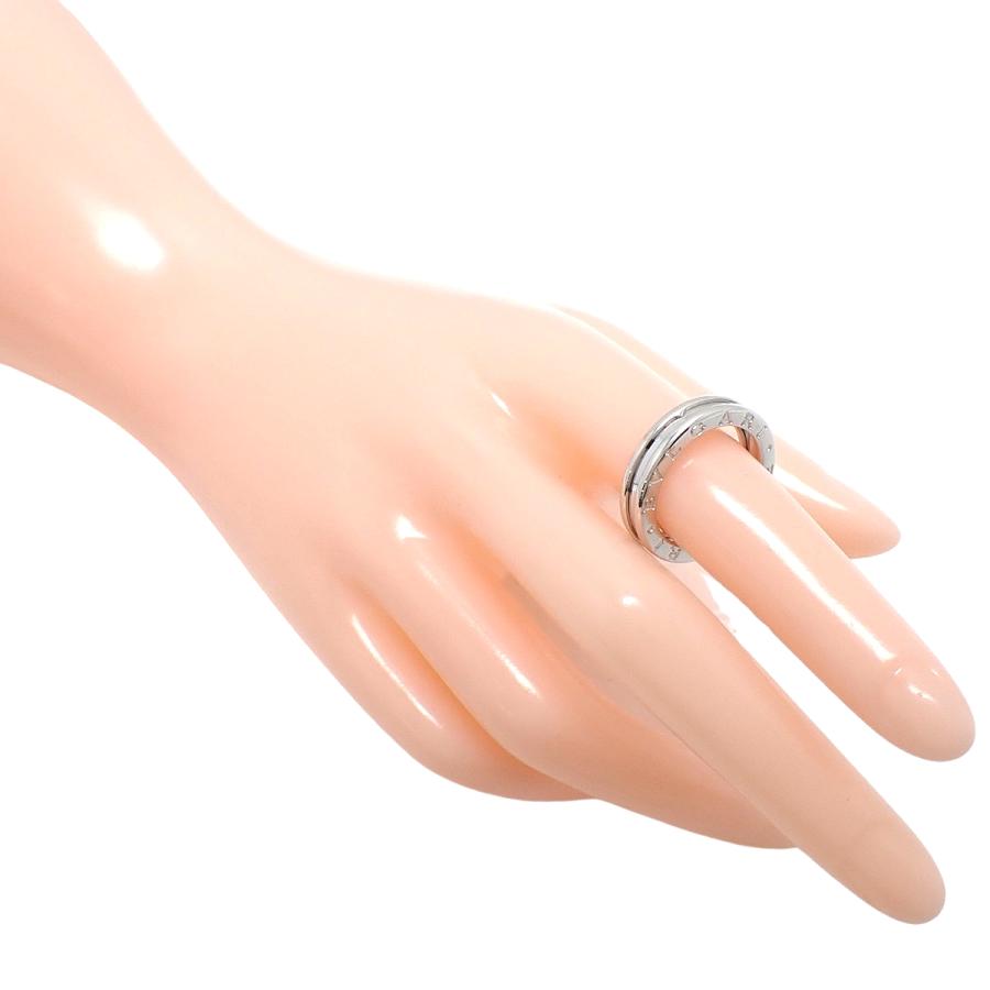 BVLGARI（ブルガリ） ビーゼロワン リング XS ホワイトゴールド K18WG 