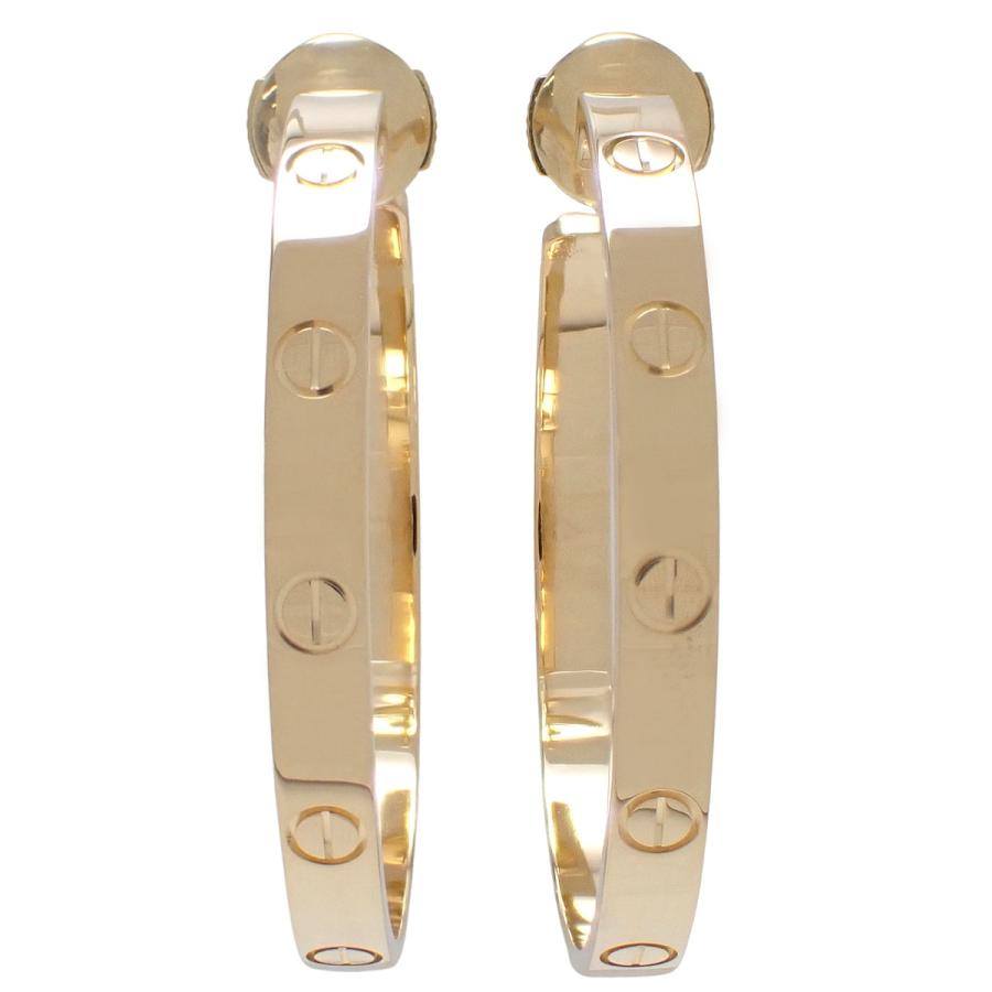 Cartier（カルティエ） ラブコレクション LOVEフープ イヤリング