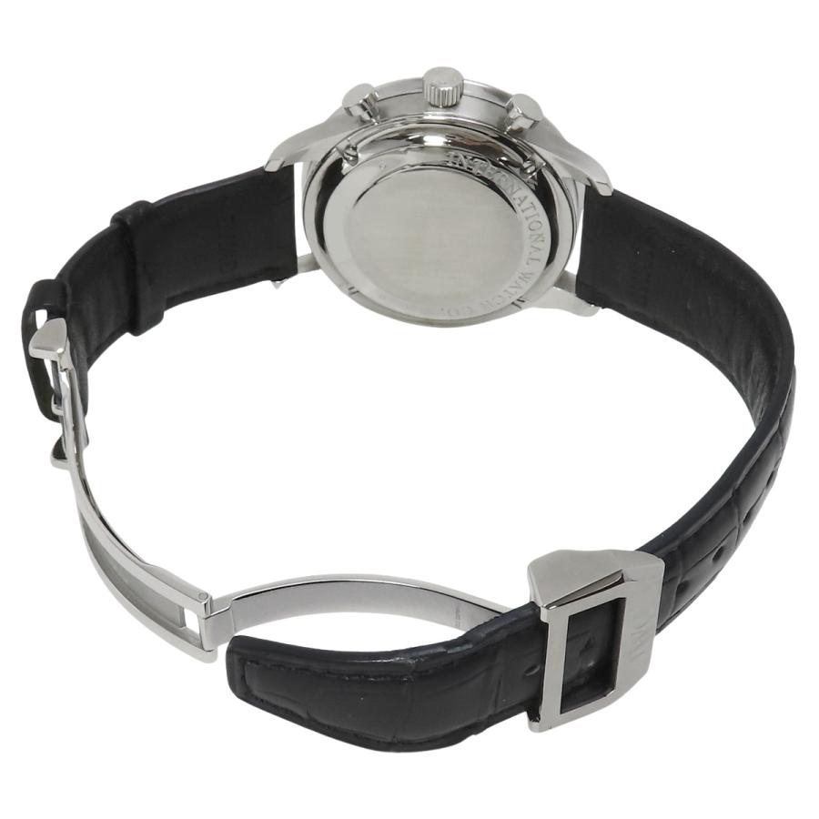 IWCポルトギーゼ・クロノグラフ IW371446 SS/革 シルバー 自動巻き メンズ 40802172780【中古】【アラモード】 | IWC SCHAFFHAUSEN | 03