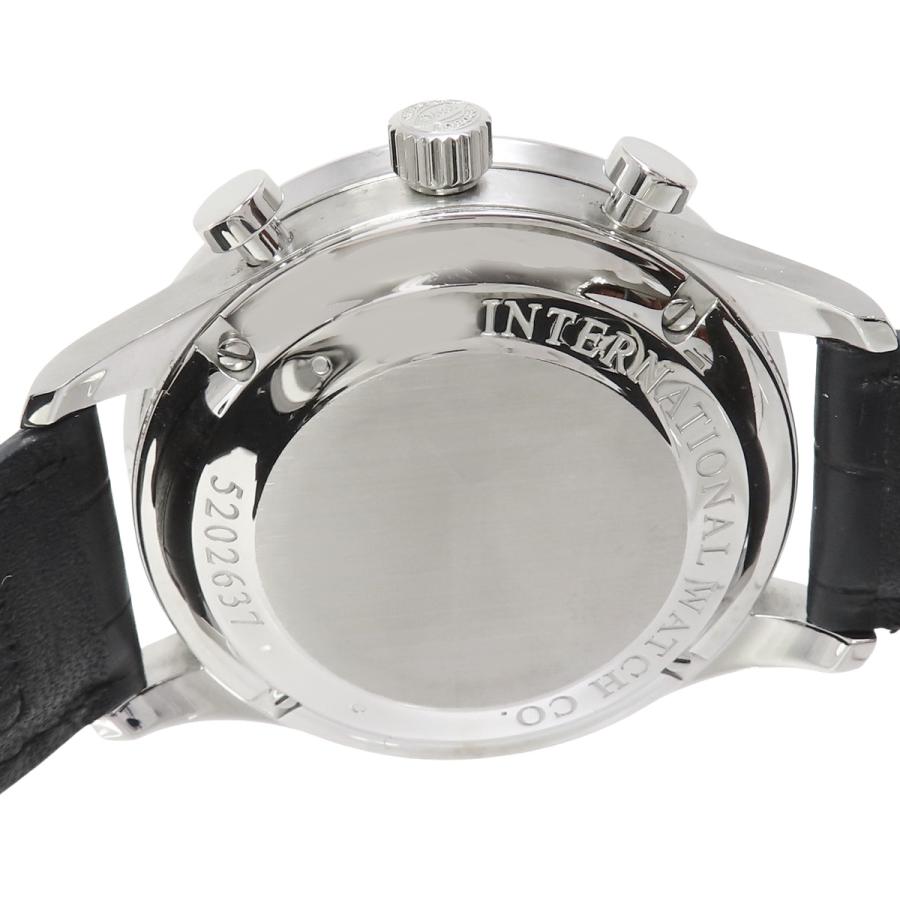 IWCポルトギーゼ・クロノグラフ IW371446 SS/革 シルバー 自動巻き メンズ 40802172780【中古】【アラモード】 | IWC SCHAFFHAUSEN | 04