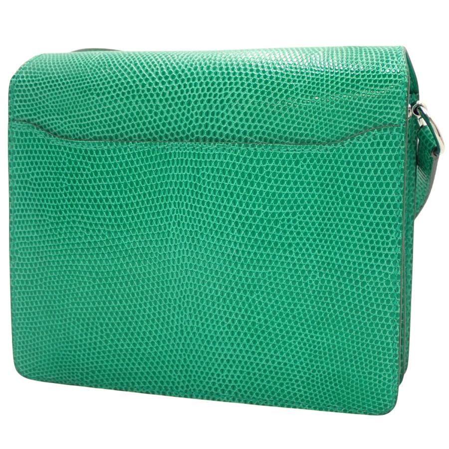 HERMES（エルメス） ロウリス ルリ ミニ ミント グリーン緑 リザード