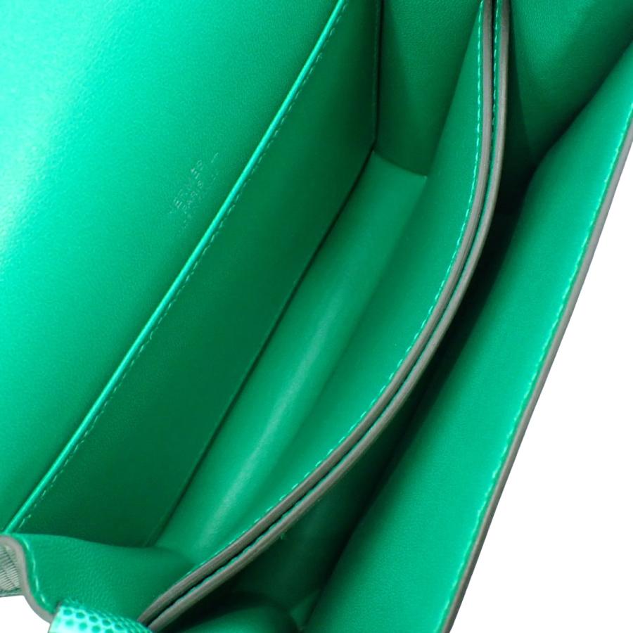 HERMES（エルメス） ロウリス ルリ ミニ ミント グリーン緑 リザード