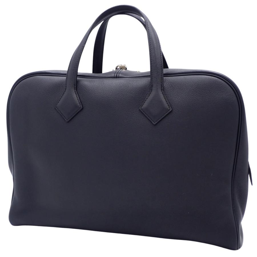 HERMES（エルメス） ヴィクトリア2 12H 40 ブルーインディゴ ネイビー