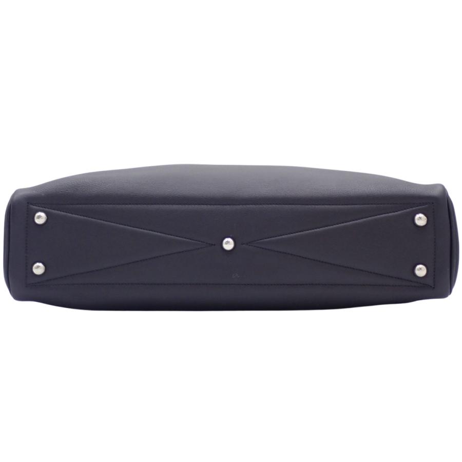 HERMES（エルメス） ヴィクトリア2 12H 40 ブルーインディゴ ネイビー