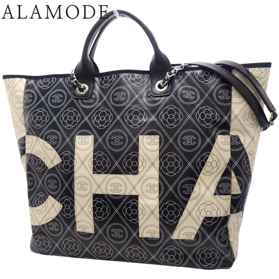 CHANEL（シャネル） ココマーク カメリア トートバッグ 2WAY 肩掛け