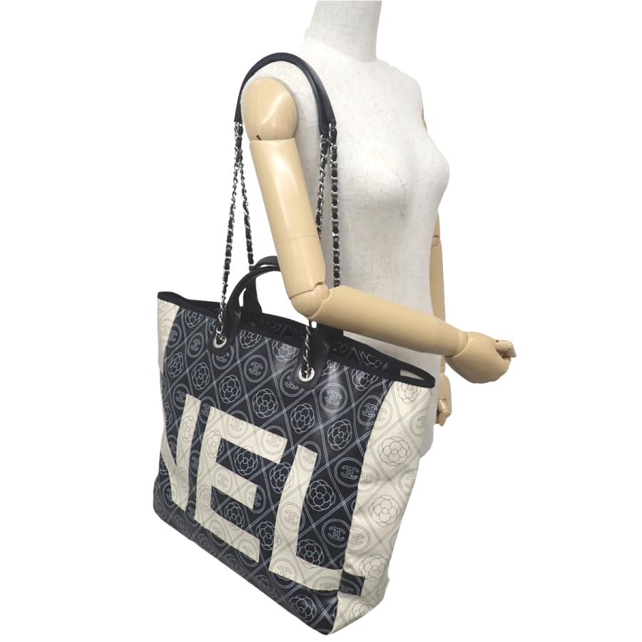 CHANEL（シャネル） ココマーク カメリア トートバッグ 2WAY 肩掛け