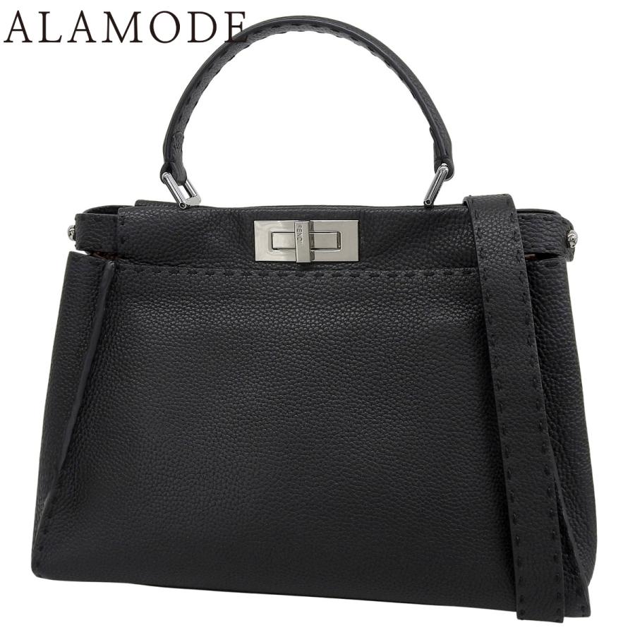 【極美品】フェンディ セレリア ピーカブー ハンドバッグ ショルダーバッグ FENDI（フェンディ） セレリア ピーカブー レギュラー ハンドバッグ