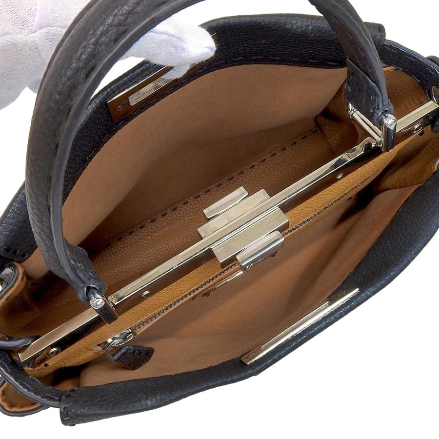 【極美品】フェンディ セレリア ピーカブー ハンドバッグ ショルダーバッグ PEEKABOO フェンディ ピーカブー ミニ セレリア ハンドバッグ