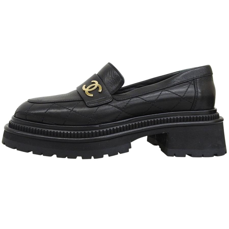 CHANEL（シャネル） マトラッセ ココマーク ローファー フラット