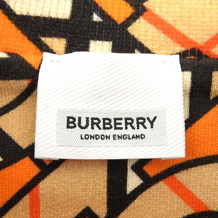 BURBERRY(バーバリー) TBロゴ スウェット XS コットン オレンジ ブラウン茶 メンズ 40802173942【中古】【アラモード】 BURBERRY（バーバリー） TBロゴ スウェット XS コットン オレンジ