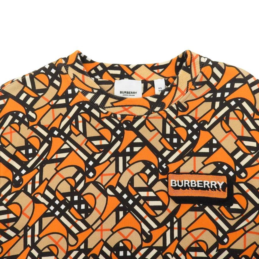 BURBERRY（バーバリー） TBロゴ スウェット XS コットン オレンジ