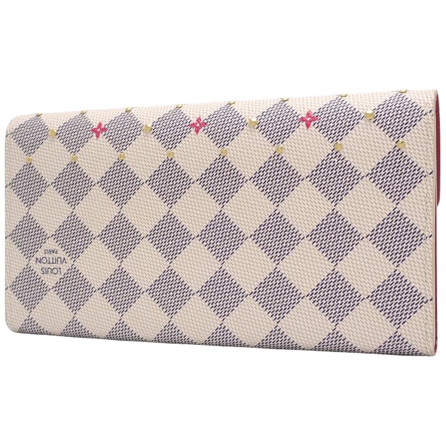 LOUIS VUITTON ダミエ アズール ポルトフォイユ サラ 長財布 美品 LOUIS VUITTON（ルイ・ヴィトン） ダミエアズール ポルトフォイユ