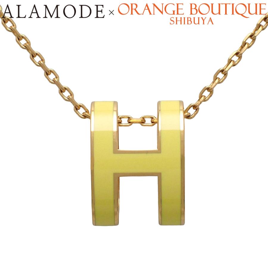 HERMES（エルメス） ポップアッシュ Hネックレス メタル(GP