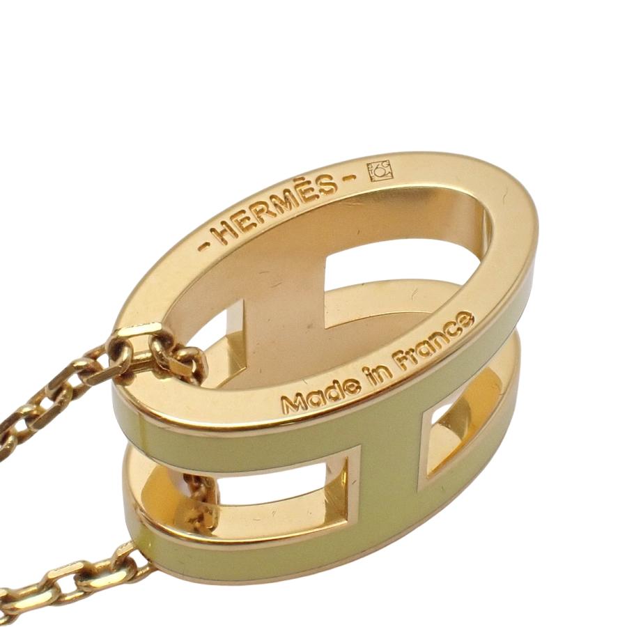 HERMES（エルメス） ポップアッシュ Hネックレス メタル(GP