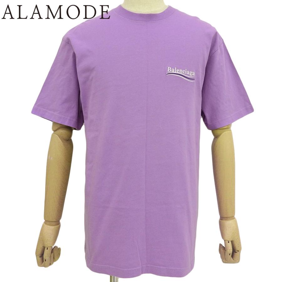 BALENCIAGA（バレンシアガ） ロゴ刺繍Tシャツ 2021年 半袖 S コットン 