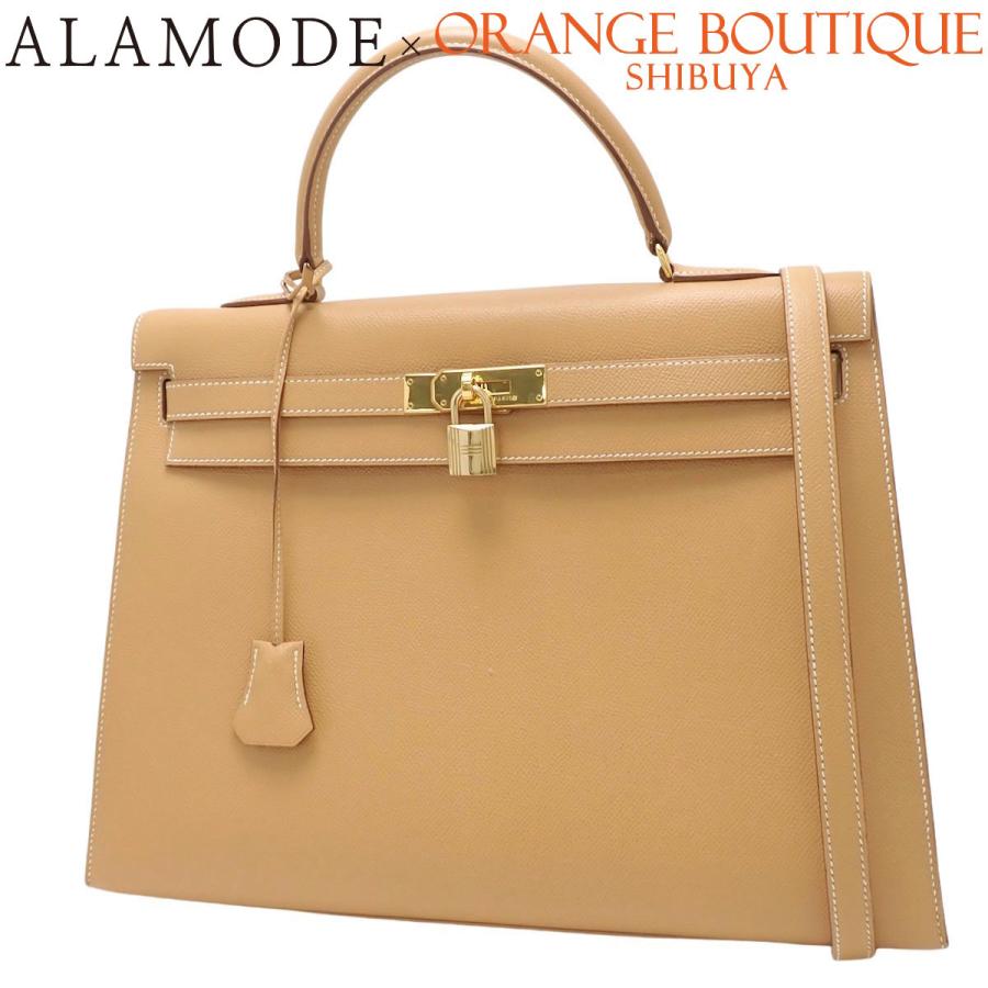 HERMES（エルメス） ケリー35 (外縫い） ナチュラル ベージュ