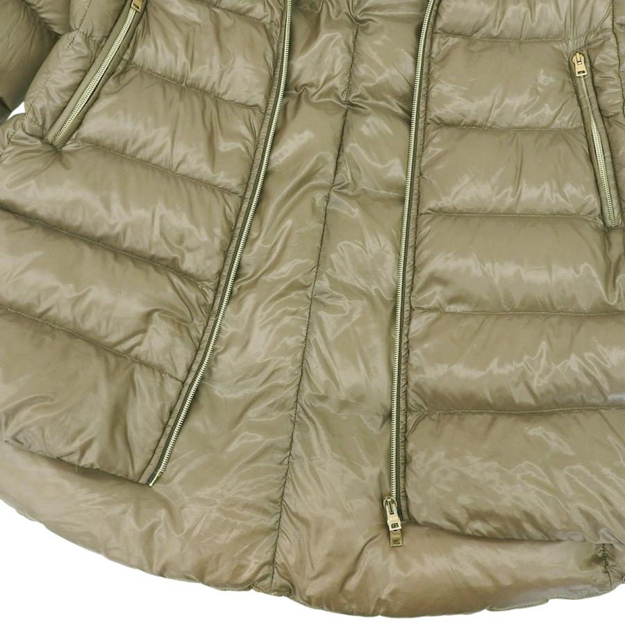 HERNO（ヘルノ） ダウンジャケット 42 ナイロン ベージュ レディース