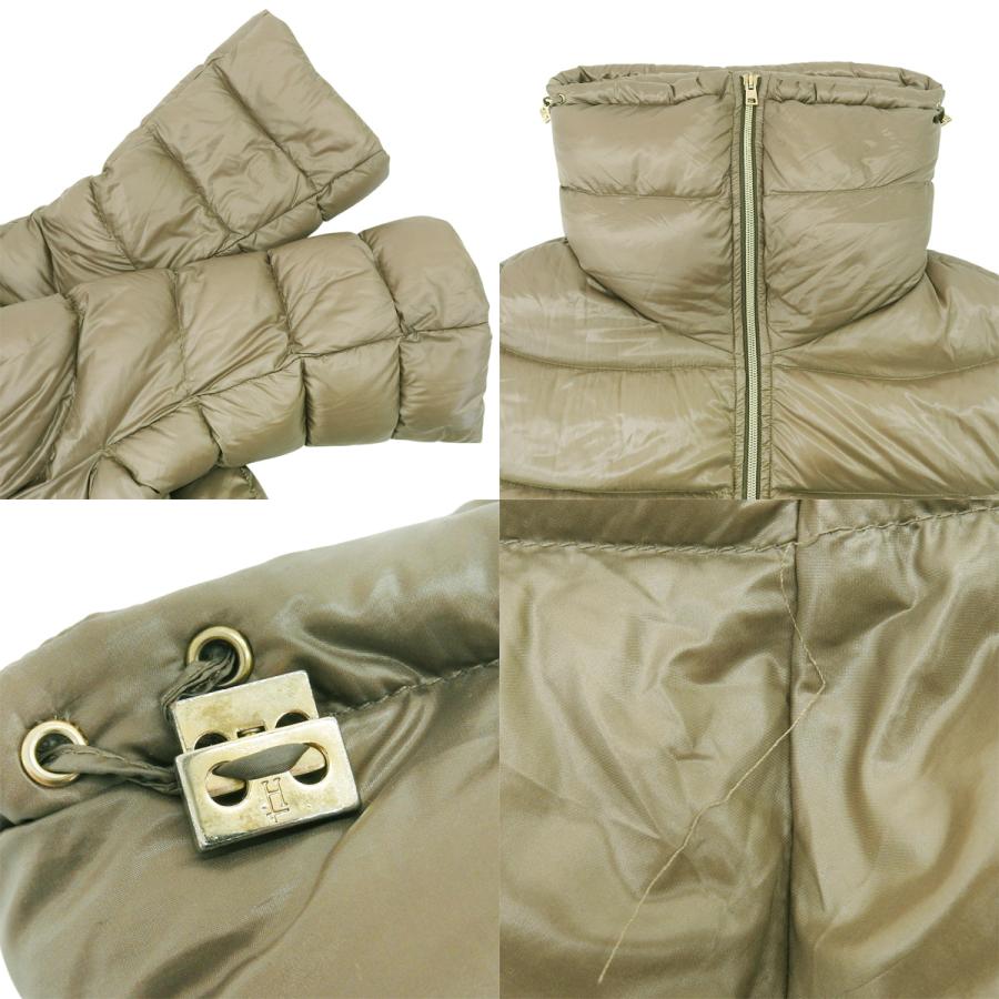 HERNO（ヘルノ） ダウンジャケット 42 ナイロン ベージュ レディース