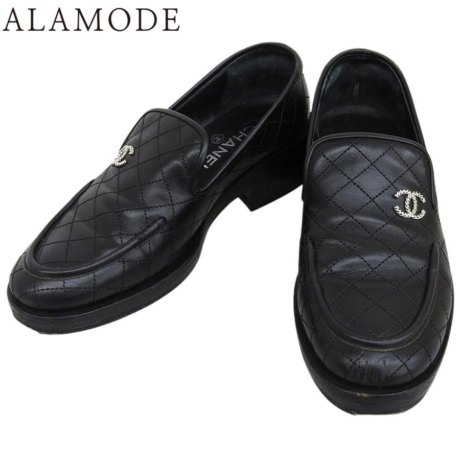 CHANEL（シャネル） マトラッセ ココマークローファー フラット