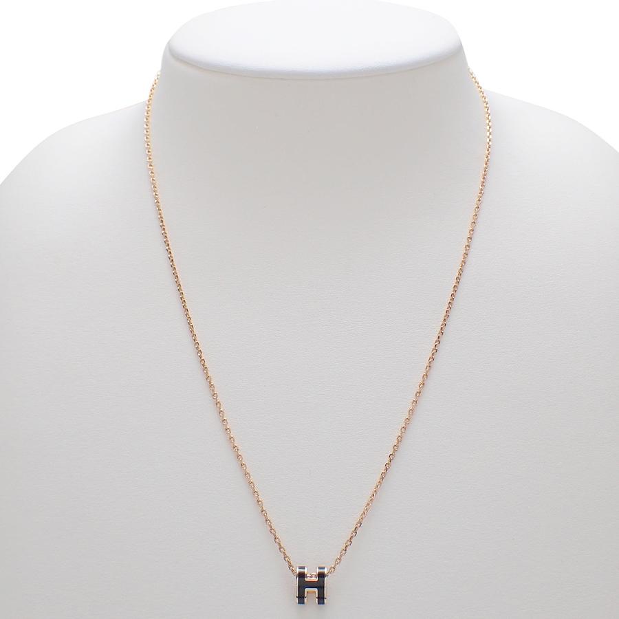 HERMES（エルメス） ポップアッシュ Hネックレス メタル(GP