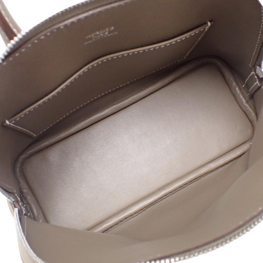 エルメス HERMES 2WAYバッグ ボリード1923 ミニ エバーカラー エトゥープ シルバー金具 新品 未使用 グレージュ ショルダー K刻印(2025年製) 【箱】【中古】 ボリード エルメス 2WAYバッグ ボリード1923 ミニ エバーカラー グレー