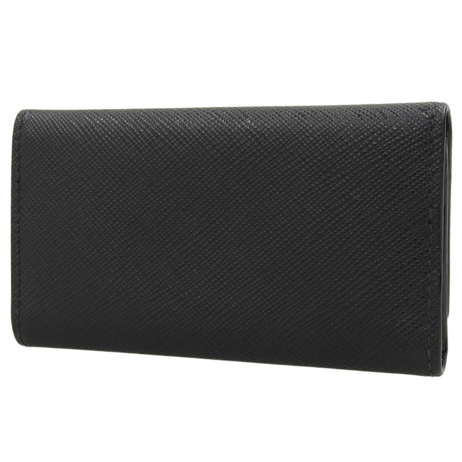 PRADA（プラダ） 6連 キーケース 六連 小物 サフィアーノレザー NERO