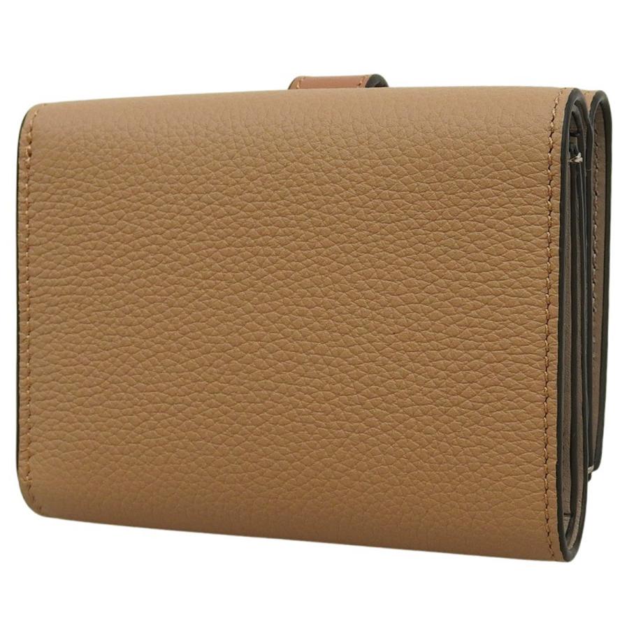LOEWE ロエベ トライフォールドウォレット　キャメル LOEWE（ロエベ） トライフォールド ウォレット ソフトグレインカーフ