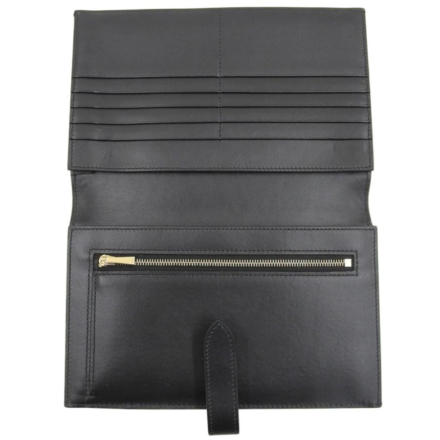 CELINE（セリーヌ） ラージ ストラップウォレット ロングウォレット 二