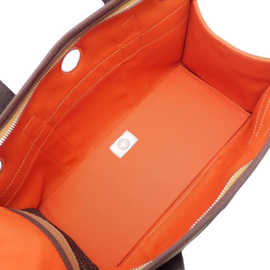 HERMES（エルメス） ドッグキャリーバッグ フォーヴ フー ブラウン茶