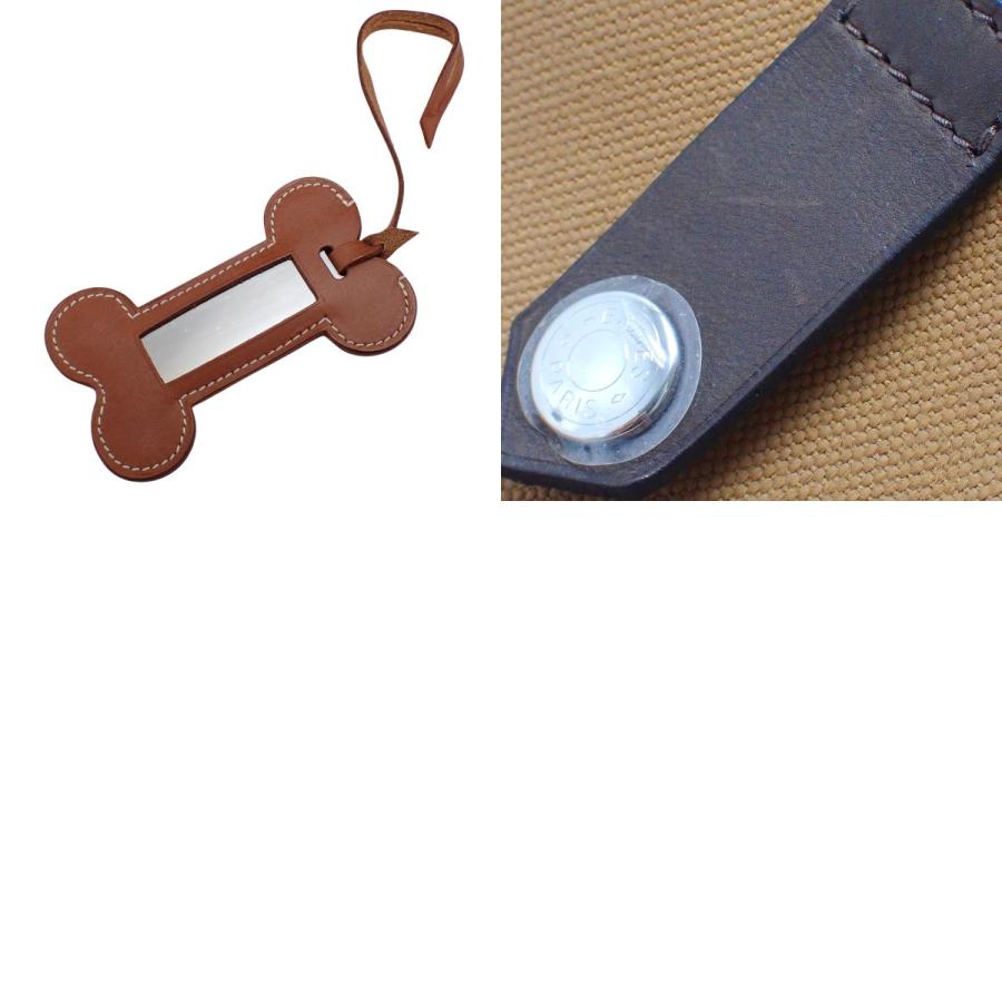 HERMES（エルメス） ドッグキャリーバッグ フォーヴ フー ブラウン茶