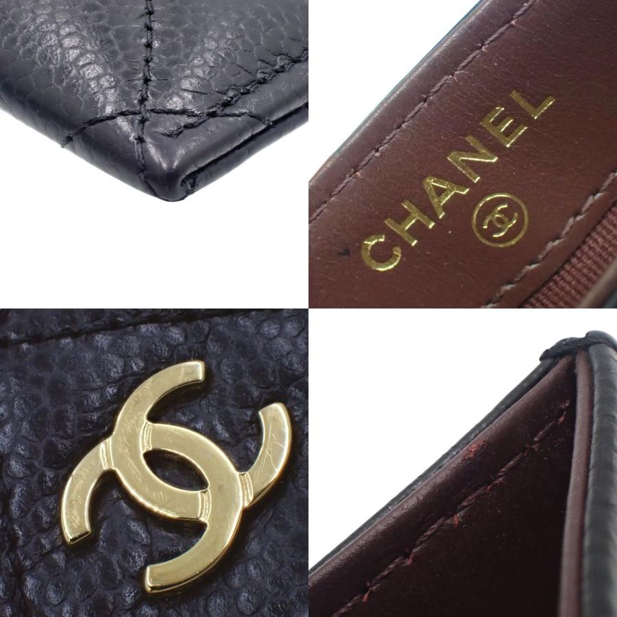 CoCoﾀﾝ CHANEマトラッセ ココマーク パスケース カードケース CHANEL（シャネル） マトラッセ ココマーク クラシック カードケース