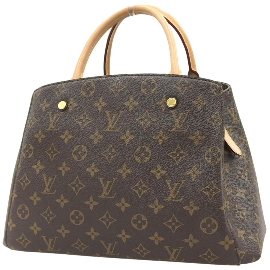 LOUIS VUITTON(ルイ・ヴィトン) モノグラム モンテーニュMM ハンドバッグ 肩掛け 2Way トート M41056 40802176242【アラモード】