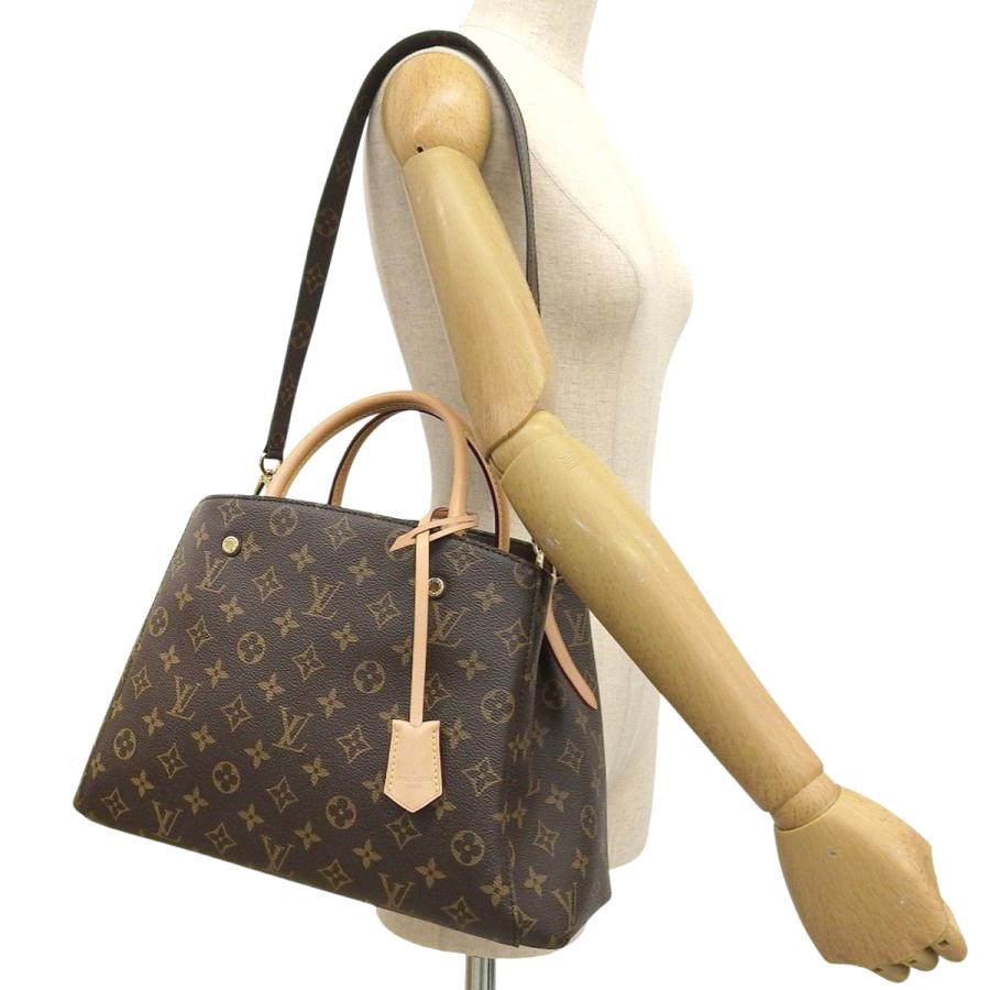 LOUIS VUITTON(ルイ・ヴィトン) モノグラム モンテーニュMM ハンドバッグ 肩掛け 2Way トート M41056 40802176242【アラモード】