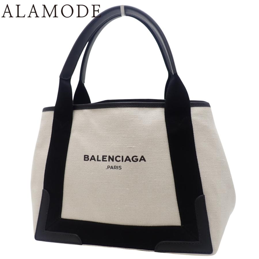 BALENCIAGA（バレンシアガ） ネイビーカバス S トートバッグ ハンド 