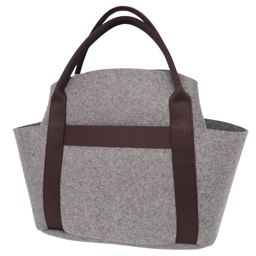 HERMES（エルメス） サックドパンサージュ グルーム グレー ブラウン茶 