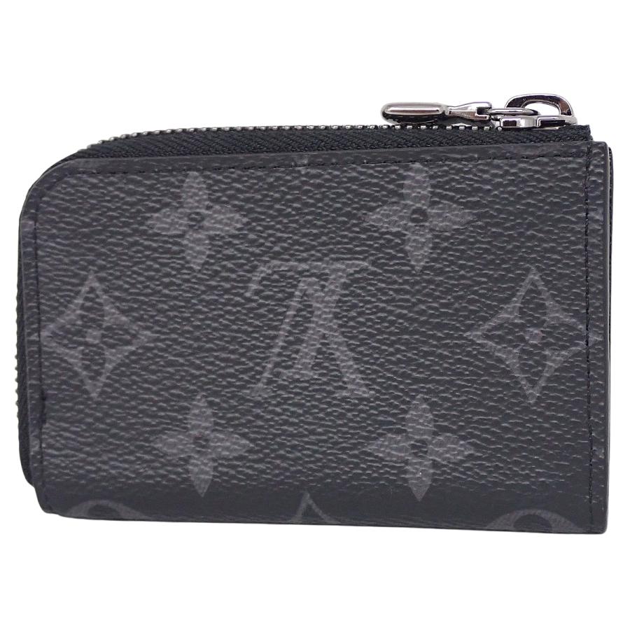 美品✨　ルイヴィトン　モノグラムエクリプス　ポルトモネ　ジュール　ケース LOUIS VUITTON（ルイ・ヴィトン） モノグラム・エクリプス ポルトモネ