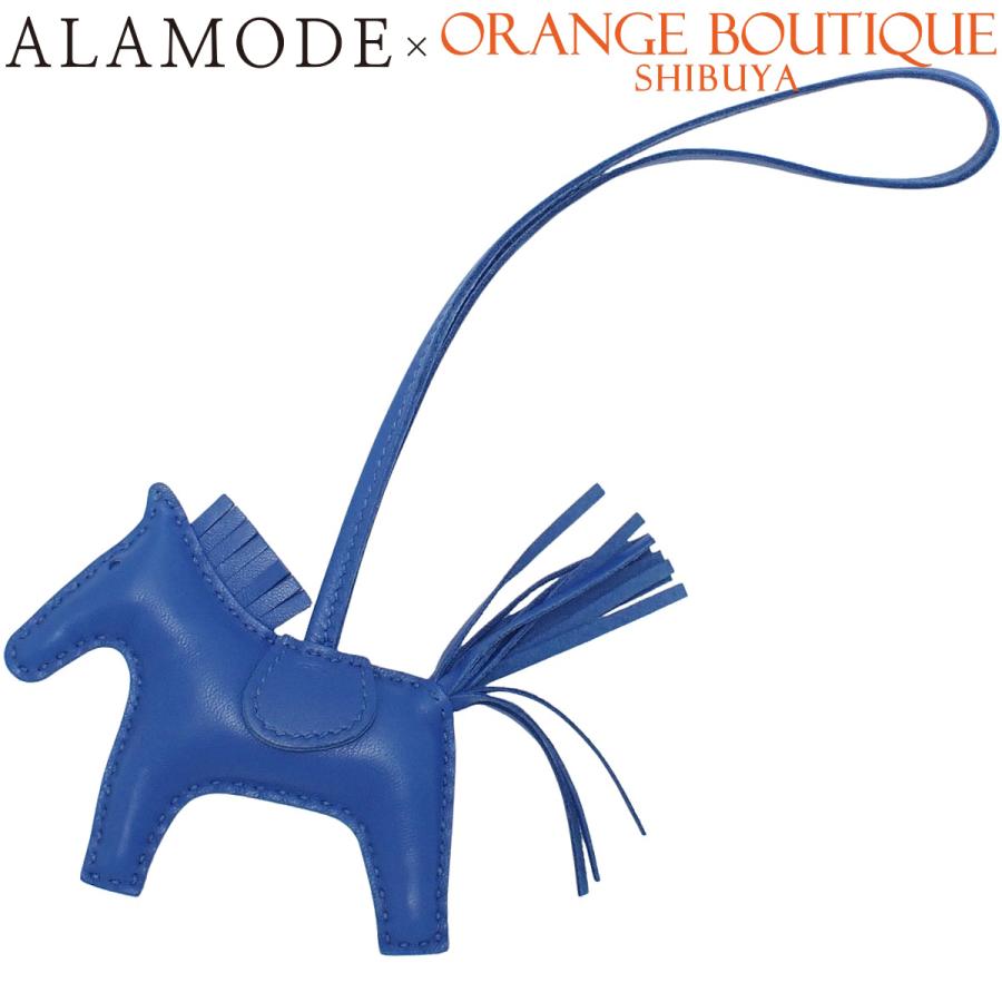 HERMES（エルメス） ロデオチャームPM ブルーフランス アニョーミロ