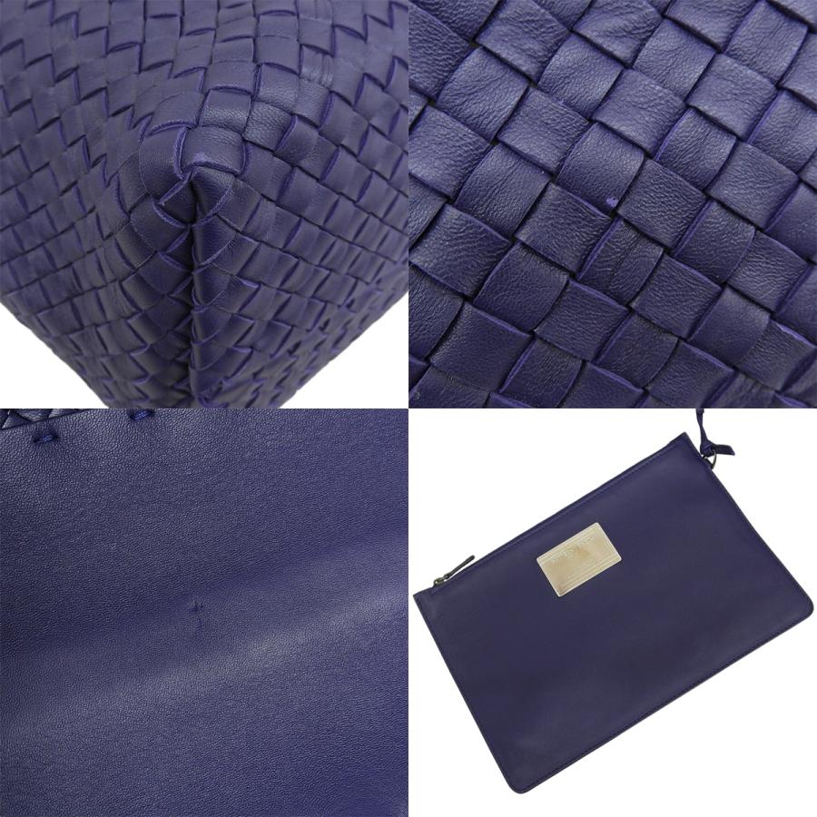 BOTTEGA VENETA(ボッテガ・ヴェネタ) イントレチャート カバMM トートバッグ レザー パープル紫 115664 メンズ 40802178668【アラモード】 |  | 07