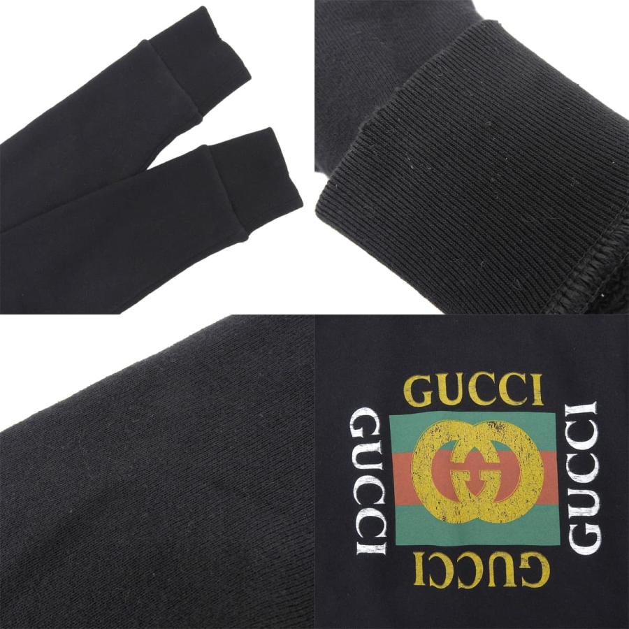 GUCCI（グッチ） オールドロゴ プルオーバー パーカー スウェット