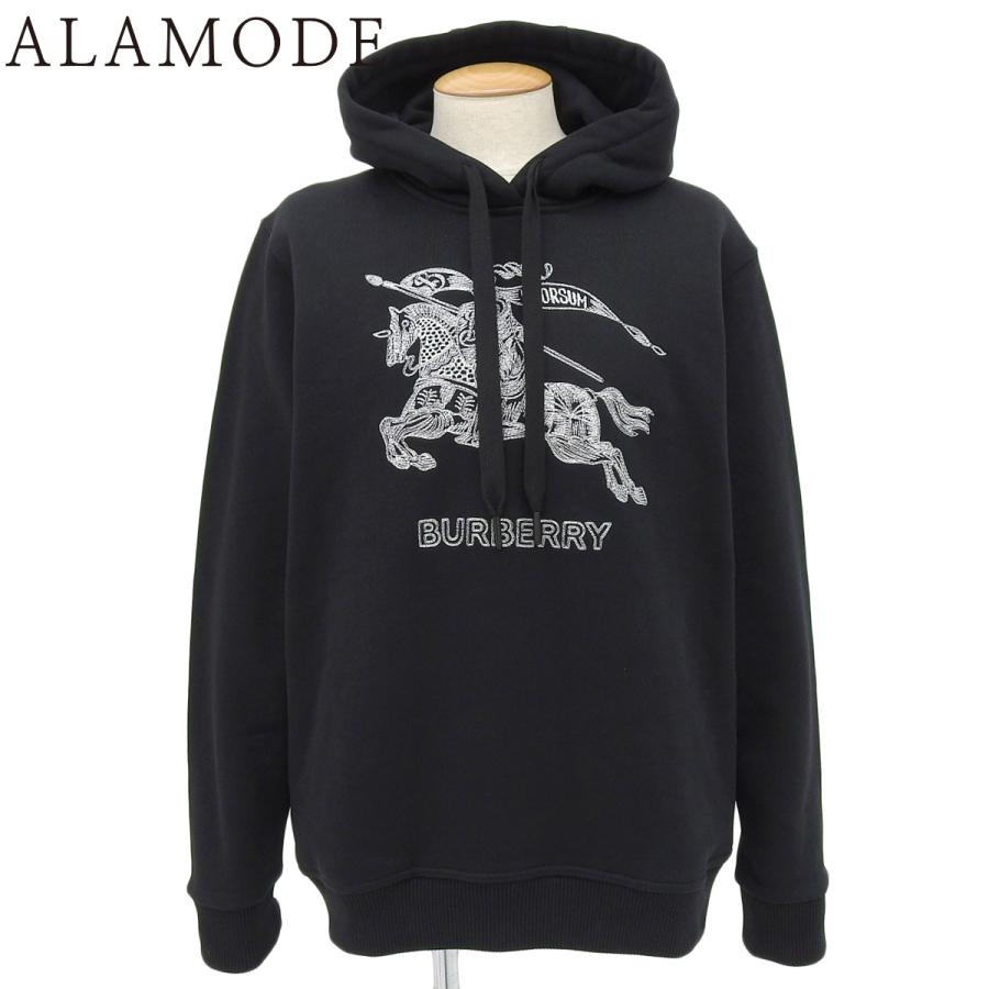 バーバリー プローサム ドレイク パーカー スウェット 長袖 フーディー DRAKE L コットン ブラック黒 メンズ 40802179131【アラモード】 | BURBERRY